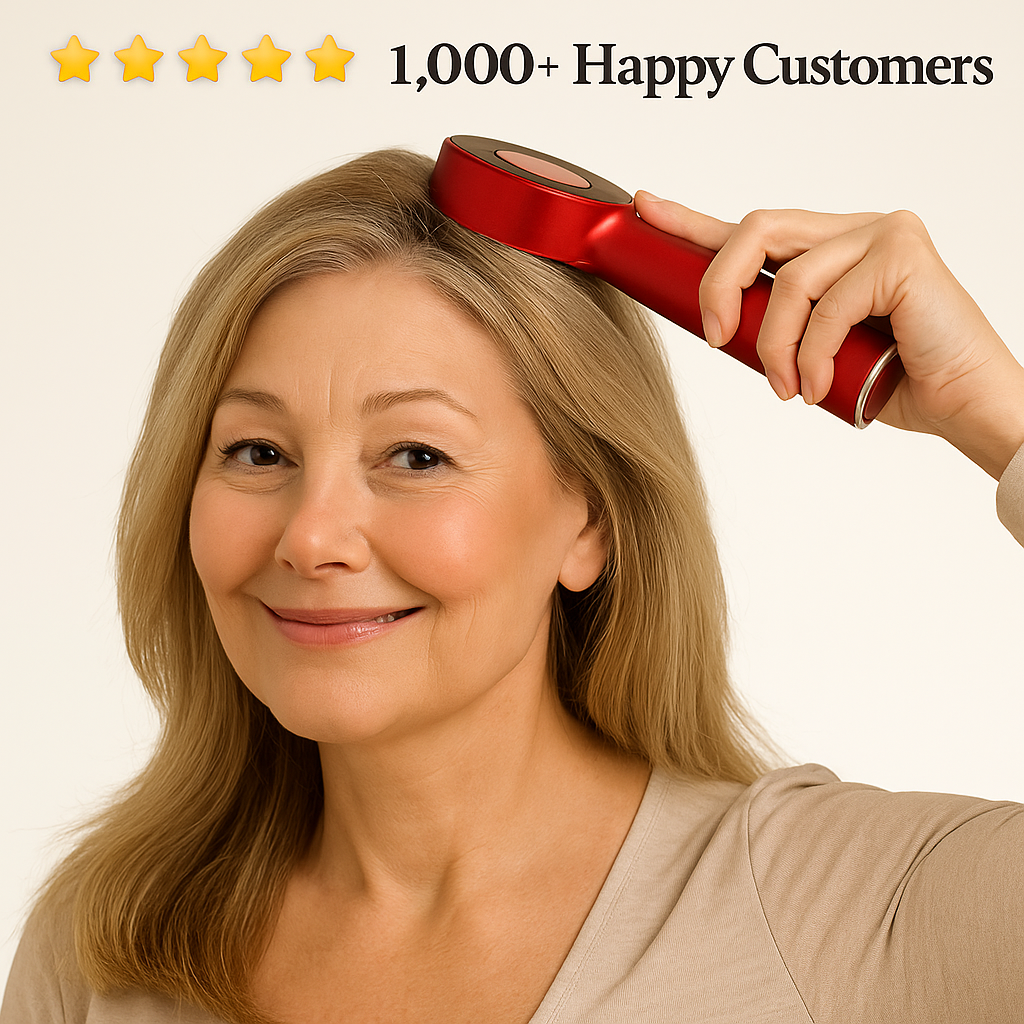 Red Light Massaging Brush