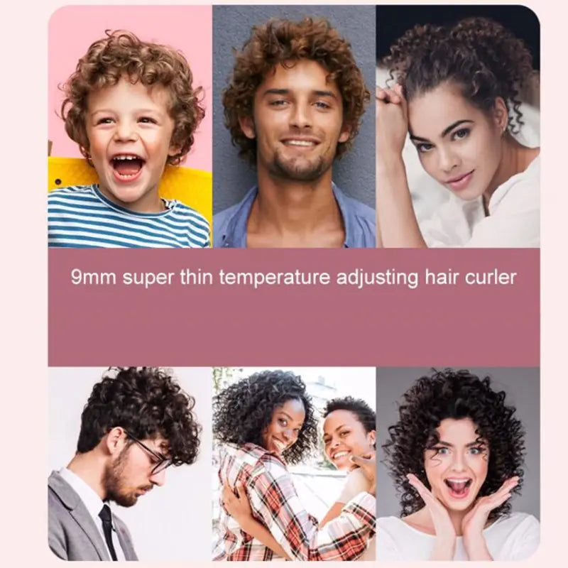 Elite 9mm Precision Curler with LCD